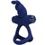 LUCHITO DOBLE ANILLO VIBRADOR RABBIT AZUL