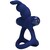 LUCHITO DOBLE ANILLO VIBRADOR RABBIT AZUL nº1