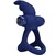 LUCHITO DOBLE ANILLO VIBRADOR RABBIT AZUL nº2