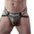 MACHO - MX27GR JOCK CUIR GRIS BEIGE M