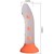 MAGICAL NIGHTFALL DILDO SIN VIBRACIÓN LUMINOSO NARANJA