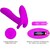 MASAJEADOR & VIBRADOR 12 VIBRACIONES CONTROL REMOTO
