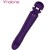 Masajeador Doble Yoni Dark Lilac nº8