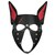 Máscara Cachorro Rebellion Reign Scarred Alpha Rojo nº1
