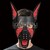 Máscara Cachorro Rebellion Reign Scarred Alpha Rojo nº2