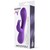 Mauve Vibrador Unibody Silicone Líquida USB Roxo nº4