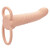 MAXX RIBBED DUAL PENETRATOR 10 VIBRAÇÕES CARNE nº2