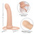 MAXX RIBBED DUAL PENETRATOR 10 VIBRAÇÕES CARNE nº8