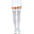 NYLON COXAS COM LAÇO BRANCO / BRANCO