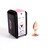 METAL BUTT PLUG ORO ROSA TALLA S 7 CM nº4