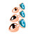 Metal INA light blue nº1