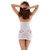 MINI VESTIDO CR-4434 BRANCO nº5