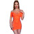 MINI ABITO CR-4704 ARANCIONE CHILIROSE