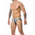 Mob stripe classic jock - tanga branca