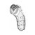 Modello 06 - castità - 14 cm trasparente