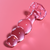 MODÈLE 1 PLUG ANAL VERRE BOROSILICATE 10,7 X 3 CM ROSE nº5