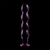 MODELO 10 DILDO CRISTAL BOROSILICATO 16.5 X 3.5 CM ROSA nº6