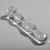 MODELLO 13 DILDO IN VETRO BOROSILICATO 18 X 3,5 CM TRASPAREN