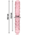 MODELO 15 DILDO CRISTAL BOROSILICATO 18.5 X 3 CM ROSA nº3