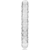 MODELO 15 DILDO CRISTAL BOROSILICATO 18.5 X 3 CM TRANSPARENT