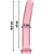 MODELO 17 DILDO CRISTAL BOROSILICATO 18.5 X 3 CM ROSA nº3