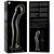 MODELO 18 DILDO CRISTAL BOROSILICATO 18.5 X 3.5 CM TRANSPARE