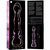 MODELO 21 DILDO CRISTAL BOROSILICATO 20.5 X 3.5 CM ROSA nº4