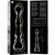 MODELO 21 DILDO CRISTAL BOROSILICATO 20.5 X 3.5 CM TRANSPARE