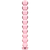 MODELO 22 DILDO CRISTAL BOROSILICATO 21.5 X 2.5 CM ROSA nº2