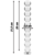 MODELO 22 DILDO CRISTAL BOROSILICATO 21.5 X 2.5 CM TRANSPARE