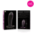 MODELO 5 ANAL PLUG VIDRO BOROSILICADO 12,5 X 3,5 CM ROSA