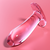 MODELO 5 ANAL PLUG VIDRO BOROSILICADO 12,5 X 3,5 CM ROSA nº5