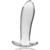 MODELO 5 ANAL PLUG VIDRO BOROSILICADO 12,5 X 3,5 CM TRANSPAR