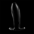 MODELO 5 ANAL PLUG VIDRO BOROSILICADO 12,5 X 3,5 CM TRANSPAR
