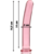 MODELLO 8 DILDO IN VETRO BOROSILICATO 14,5 X 2 CM ROSA nº3