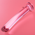 MODELLO 8 DILDO IN VETRO BOROSILICATO 14,5 X 2 CM ROSA nº5