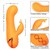 VIBRADOR MONTECITO MUSE COELHO LARANJA POR CALIFORNIA DREAMI