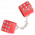 PULSO COM SNAP FASTEN VERMELHO AJUSTÁVEL 19-24 CM X 5,5 CM n