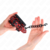 APPUI-POIGNETS MOTIF DIAMANT ROUGE FONCÉ RÉGLABLE 17-26 CM X