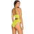 Neonia Bodysuit con Cremallera Amarillo Neón nº3