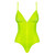 Neonia Bodysuit con Cremallera Amarillo Neón nº4