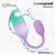 NexEgg Huevo Vibrador Silicona Doble capa con App Lila/Pista