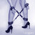 NOCTURNAL CONECTOR HOG TIE CUERO AJUSTÁVEL PRETO nº5