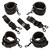 NOCTURNAL CEINTURE DE LIT RÉGLABLE EN CUIR NOIR nº1