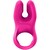 NOS PRO ANILLO VIBRADOR PENE MAGENTA nº4