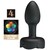 OLMAN PLUG ANAL COM LUZ LED PRETO 8,8 CM nº3