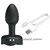 OLMAN PLUG ANAL COM LUZ LED PRETO 8,8 CM nº5