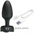 OSBORN PLUG ANAL COM LUZ LED PRETO 9,8 CM nº5