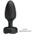 OSBORN PLUG ANAL COM LUZ LED PRETO 9,8 CM nº6
