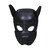 CAPUZ PUPPY HOOD EM NEOPRENE PRETO OUCH! nº12